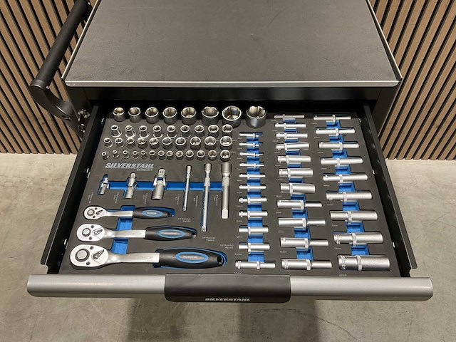 2025 silverstahl 7 lades 266 pcs limited edition gereedschapswagen - afbeelding 19 van  60