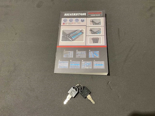 2025 silverstahl 7 lades 266 pcs limited edition gereedschapswagen - afbeelding 57 van  60