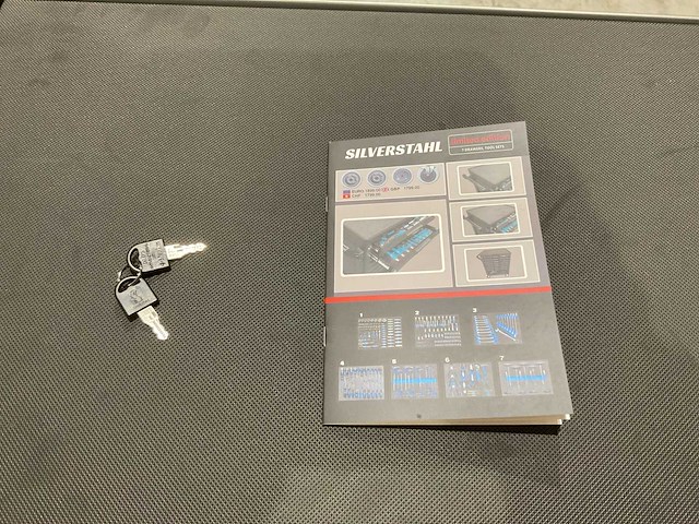 2025 silverstahl 7 lades 266 pcs limited edition gereedschapswagen - afbeelding 3 van  42