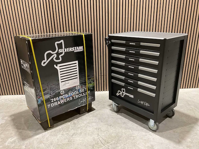 2025 silverstahl 7 lades 266 pcs limited edition gereedschapswagen - afbeelding 50 van  62