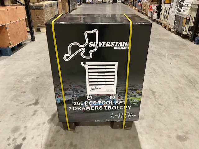 2025 silverstahl 7 lades 266 pcs limited edition gereedschapswagen - afbeelding 56 van  62