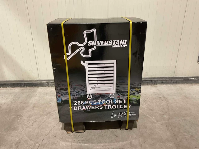 2025 silverstahl 7 lades 266 pcs limited edition gereedschapswagen - afbeelding 39 van  62