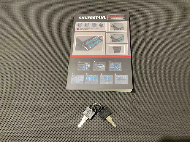 2025 silverstahl 7 lades 266 pcs limited edition gereedschapswagen - afbeelding 59 van  62