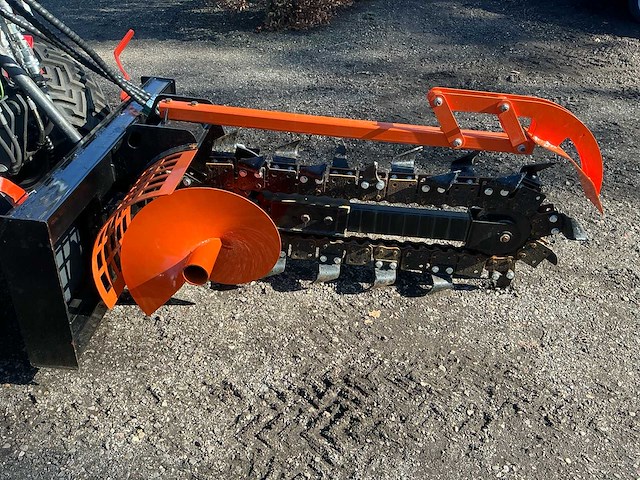 2025 skid sfeer trencher d39 ketting sleuvenfrees - afbeelding 6 van  8
