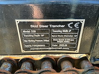 2025 skid sfeer trencher d39 ketting sleuvenfrees - afbeelding 2 van  2