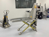 2025 sls10e540 elektrische high lifter pallettruck inox - afbeelding 1 van  5