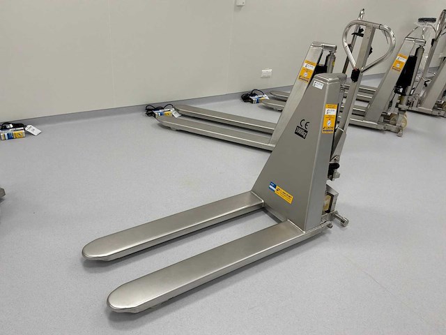 2025 sls10e540 elektrische high lifter pallettruck inox - afbeelding 3 van  5