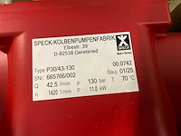 2025 speck p30/43-130 hogedruk pomp - afbeelding 4 van  4