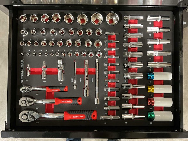 2025 stahlbär deutschland 7/7 gereedschapswagen gevuld - afbeelding 6 van  21