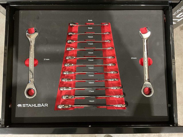 2025 stahlbär deutschland 7/7 gereedschapswagen gevuld - afbeelding 17 van  21