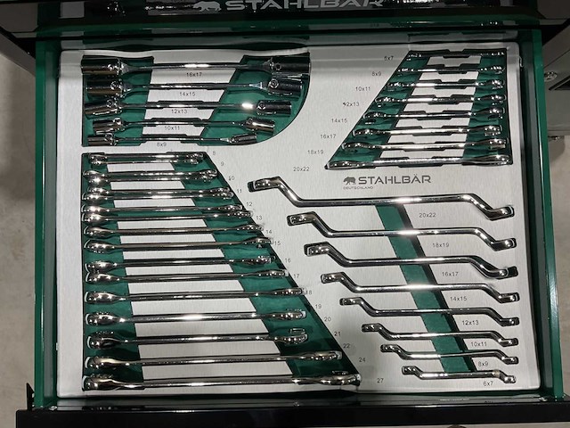 2025 stahlbär deutschland jumbo gereedschapswagen gevuld - afbeelding 5 van  18