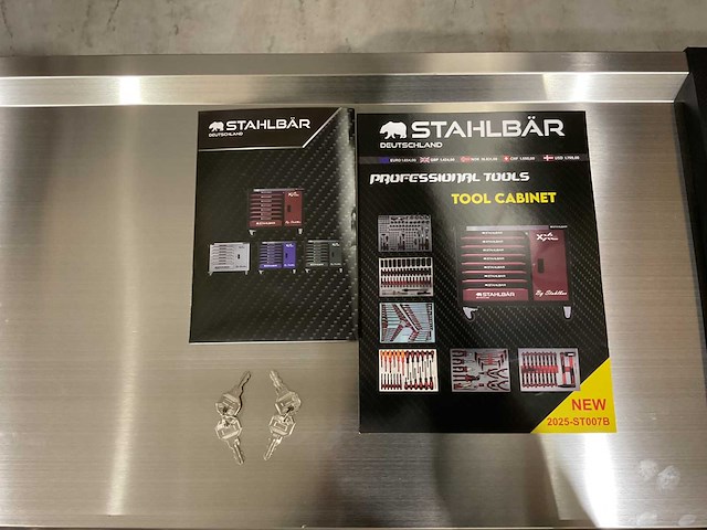 2025 stahlbär deutschland jumbo gereedschapswagen gevuld - afbeelding 3 van  11