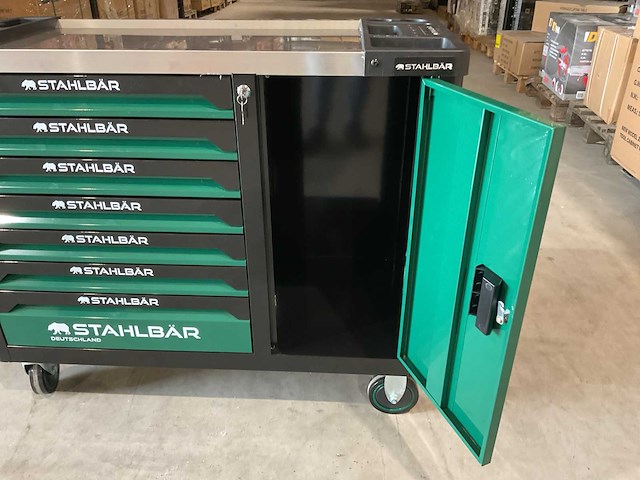 2025 stahlbär deutschland jumbo gereedschapswagen gevuld - afbeelding 2 van  13