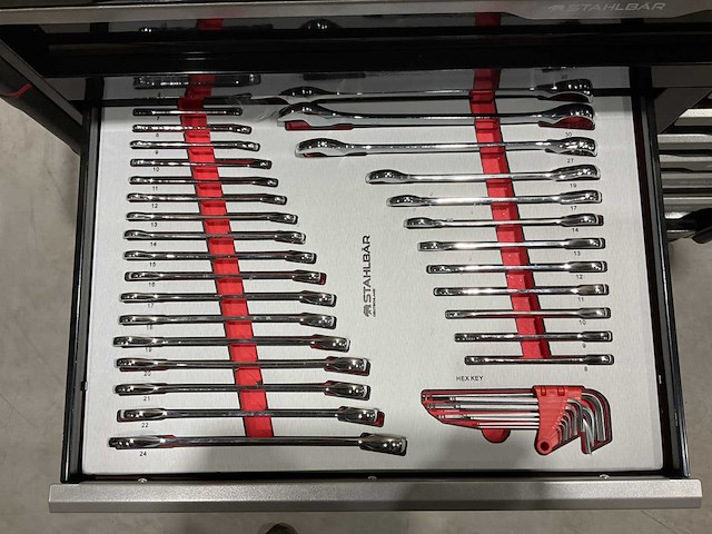 2025 stahlbär deutschland xxxl pro gereedschapswagen gevuld - afbeelding 2 van  21