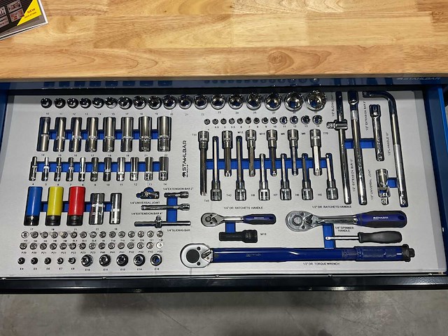 2025 stahlbär deutschland xxxl pro gereedschapswagen gevuld - afbeelding 19 van  19