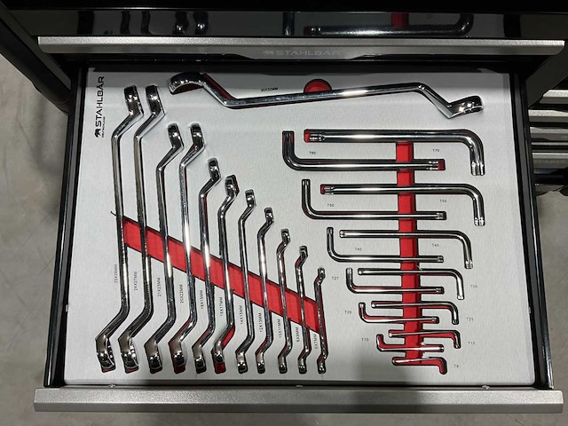 2025 stahlbär deutschland xxxl pro gereedschapswagen gevuld - afbeelding 3 van  15