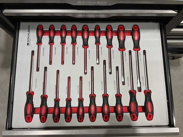 2025 stahlbär deutschland xxxl pro gereedschapswagen gevuld - afbeelding 4 van  15