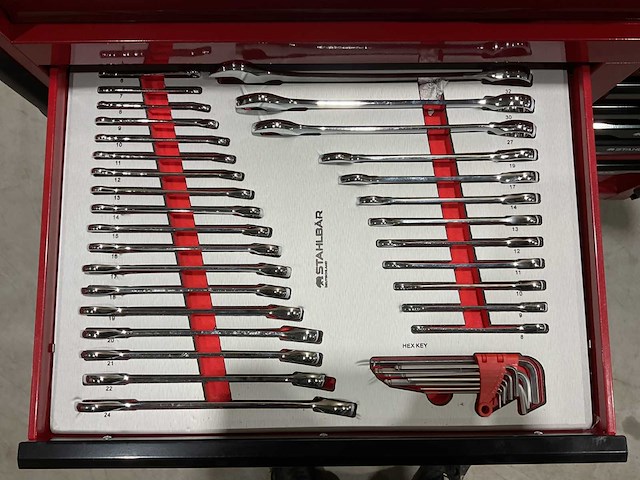 2025 stahlbär deutschland xxxl pro gereedschapswagen gevuld - afbeelding 2 van  21