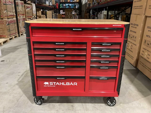 2025 stahlbär deutschland xxxl pro st-009-rd gereedschapswagen - afbeelding 12 van  22