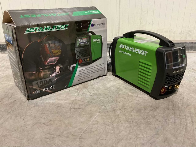 2025 stahlfest 190a tig/mma lasmachine - afbeelding 1 van  11