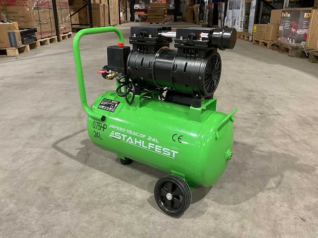 2025 stahlfest 24l olievrije compressor - afbeelding 11 van  14