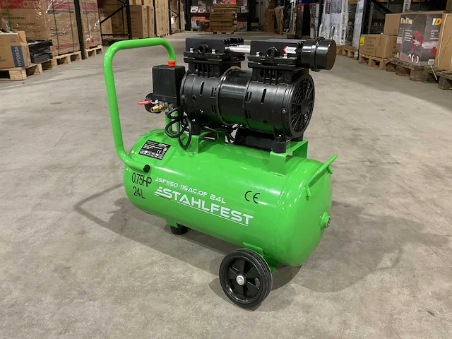 2025 stahlfest 24l olievrije compressor - afbeelding 11 van  14