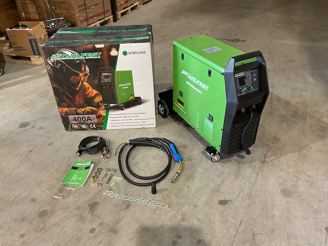 2025 stahlfest 400a mig/tig/mma lasmachine - afbeelding 1 van  13