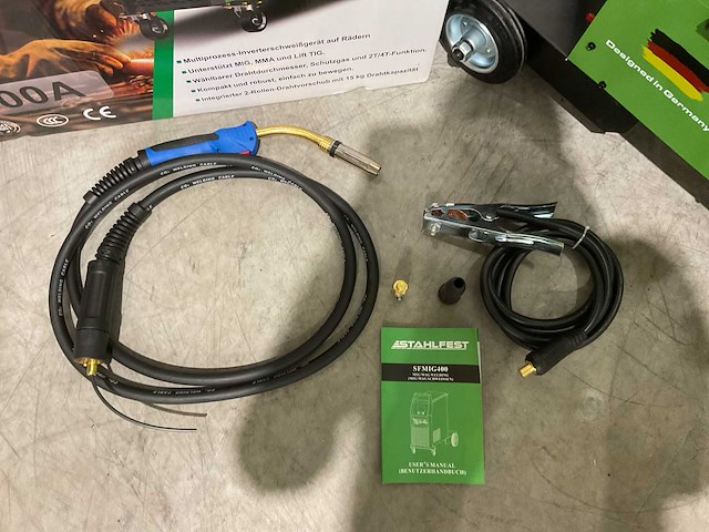 2025 stahlfest 400a mig/tig/mma lasmachine - afbeelding 3 van  19