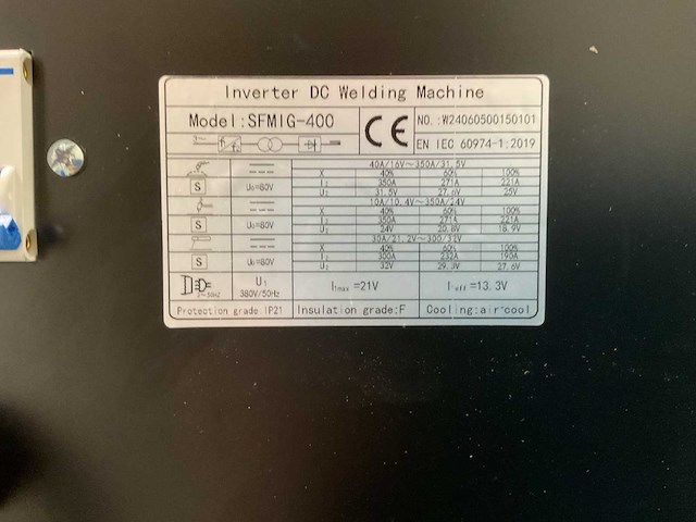 2025 stahlfest 400a mig/tig/mma lasmachine - afbeelding 10 van  19