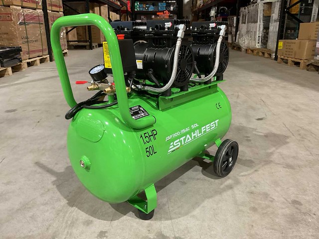 2025 stahlfest 50l olievrije compressor - afbeelding 2 van  14
