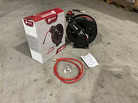 2025 stahlgruppe 20m stalen luchtslanghaspel - afbeelding 2 van  7