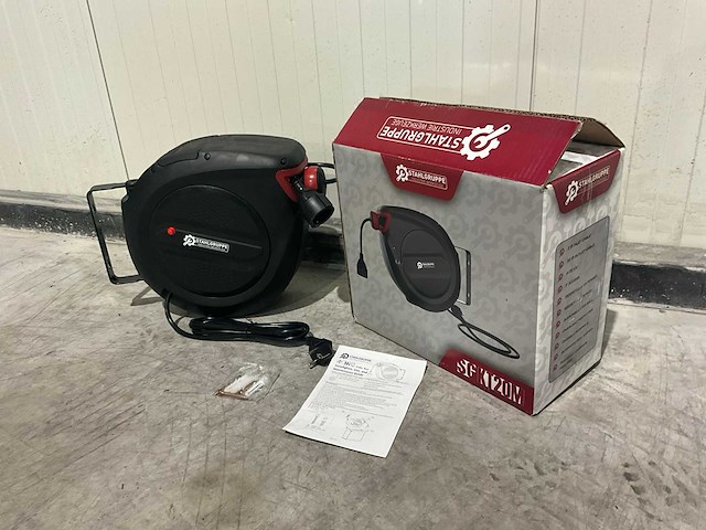 2025 stahlgruppe 20m verlengkabelhaspel - afbeelding 1 van  7