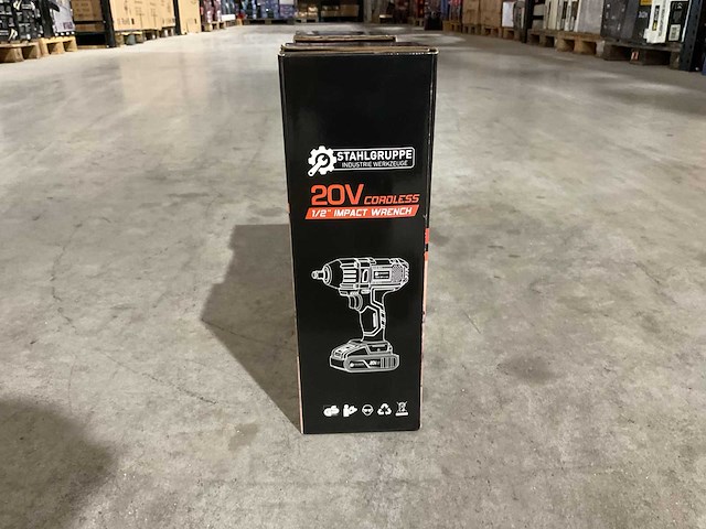 2025 stahlgruppe 20v cordless accu slagmoersleutel - afbeelding 4 van  10