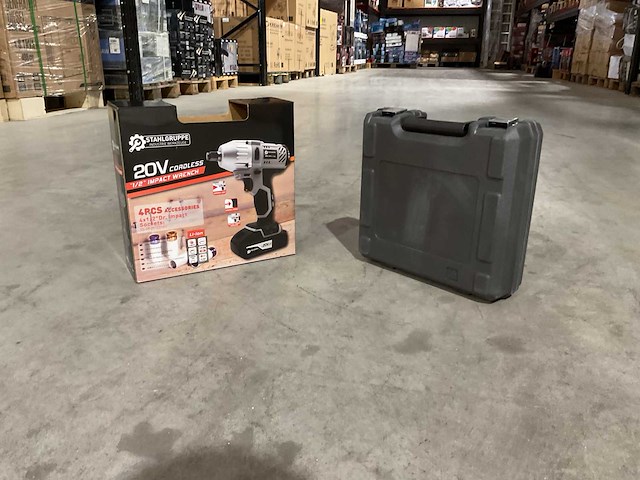 2025 stahlgruppe 20v cordless accu slagmoersleutel - afbeelding 1 van  10