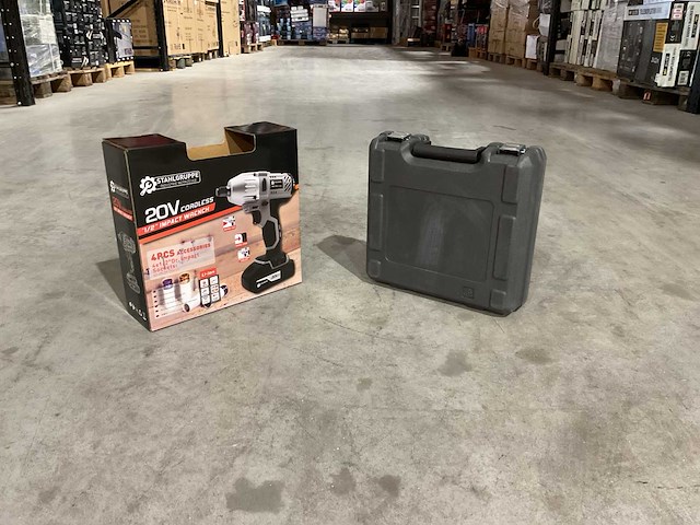 2025 stahlgruppe 20v cordless accu slagmoersleutel - afbeelding 3 van  10