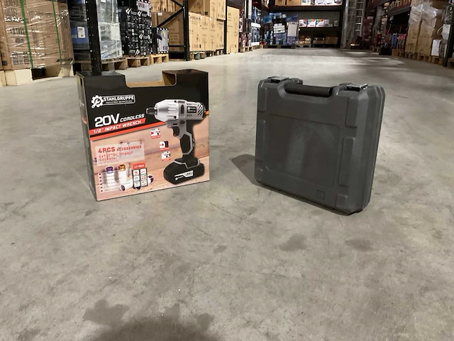 2025 stahlgruppe 20v cordless accu slagmoersleutel - afbeelding 1 van  10
