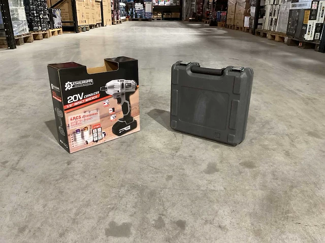 2025 stahlgruppe 20v cordless accu slagmoersleutel - afbeelding 3 van  10