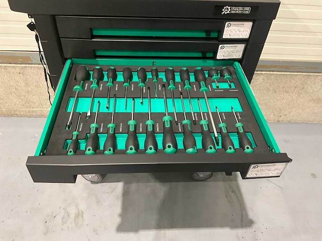 2025 stahlgruppe 212 stuks gereedschapswagen - afbeelding 3 van  21