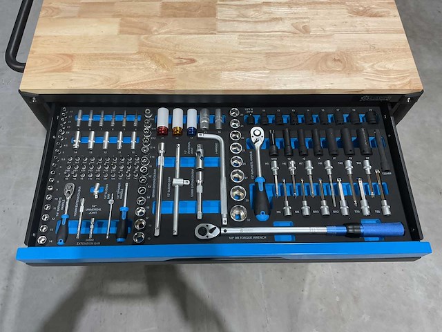 2025 stahlgruppe jumbo bl gereedschap wagen gevuld - afbeelding 13 van  17