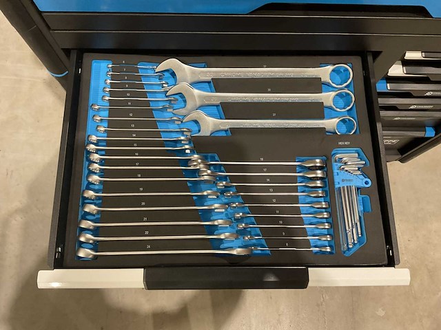 2025 stahlgruppe jumbo bl gereedschap wagen gevuld - afbeelding 14 van  17