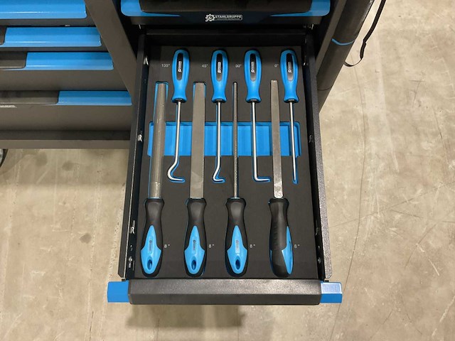 2025 stahlgruppe jumbo bl gereedschap wagen gevuld - afbeelding 14 van  17