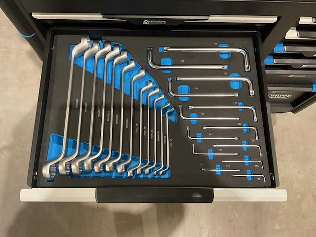 2025 stahlgruppe jumbo bl gereedschap wagen gevuld - afbeelding 7 van  17