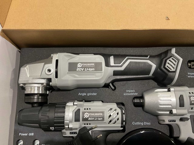 2025 stahlgruppe multifunctioneel power tool set gereedschapsset - afbeelding 2 van  8