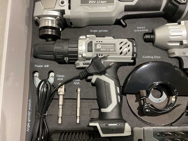 2025 stahlgruppe multifunctioneel power tool set gereedschapsset - afbeelding 3 van  8