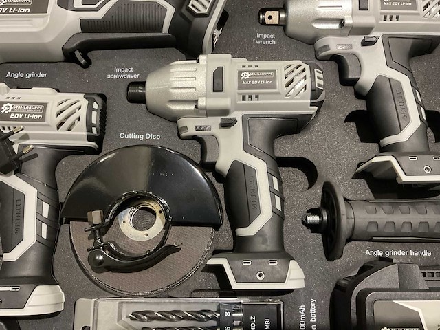 2025 stahlgruppe multifunctioneel power tool set gereedschapsset - afbeelding 6 van  10