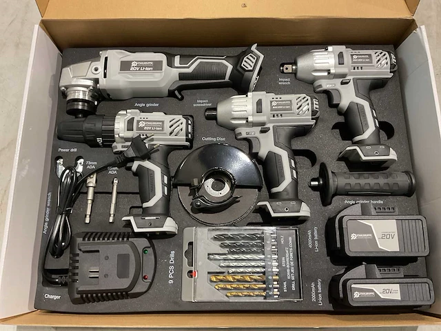 2025 stahlgruppe multifunctioneel power tool set gereedschapsset - afbeelding 1 van  10