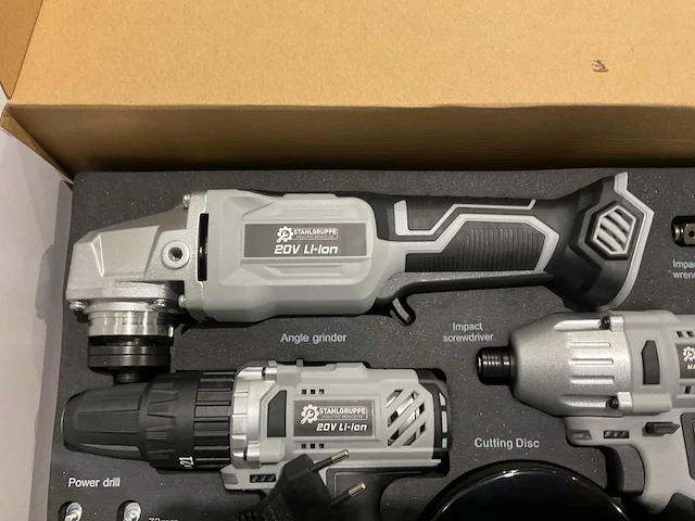 2025 stahlgruppe multifunctioneel power tool set gereedschapsset - afbeelding 3 van  10