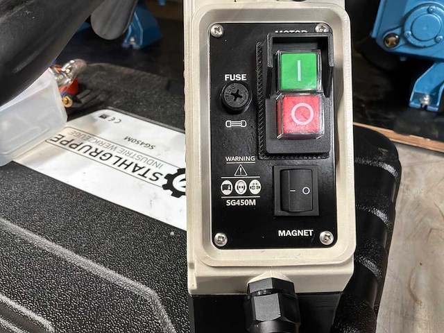 2025 stahlgruppe sg450m magnetische boormachine - afbeelding 3 van  5