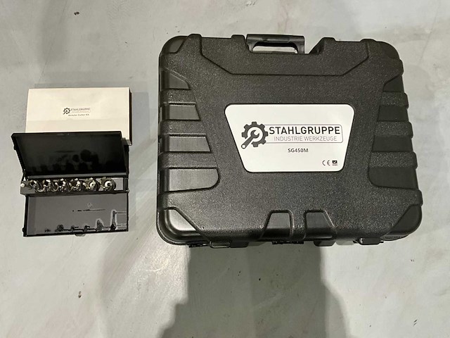2025 stahlgruppe sg45m magnetische boormachine + 7 delige kernboorset - afbeelding 8 van  21