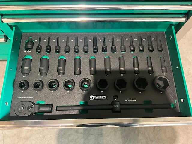 2025 stahlgruppe sg54 gereedschapswagen gevuld - afbeelding 15 van  20